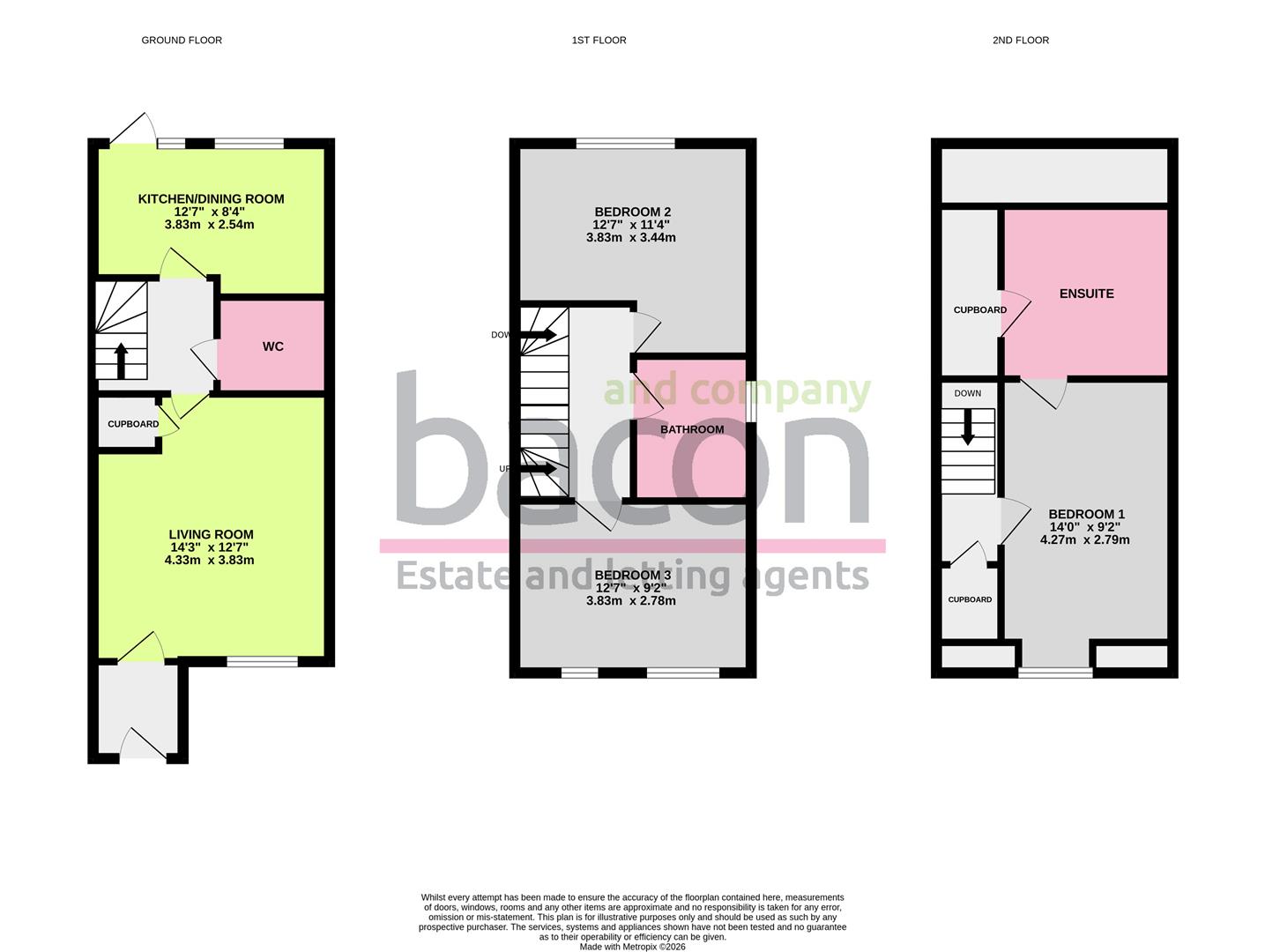 Floor Plan | House - Semi-Detached | Malthouse Meadows, West Street, Sompting | For Sale